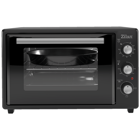 Zilan Mini pećnica sa grilom, zapremina 35 l, 1800 W, crna - ZLN5323 Gusto