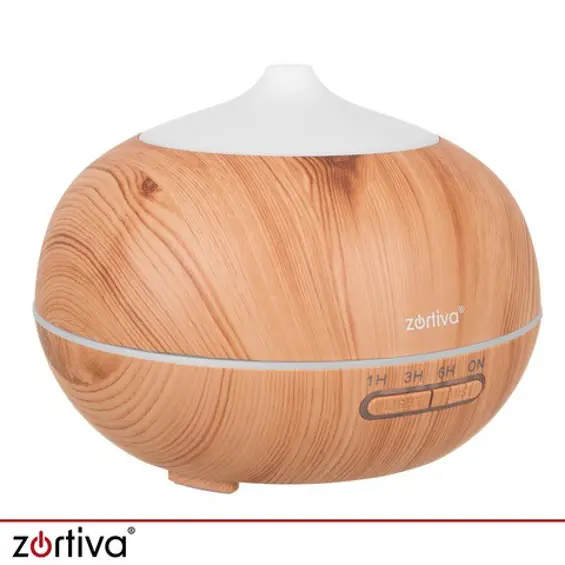 Zortiva 4u1 ultrazvučni ovlaživač i aroma difuzor 400 ml s LED osvjetljenjem i daljinskim upravljačem